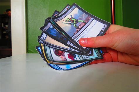 Magic card printee